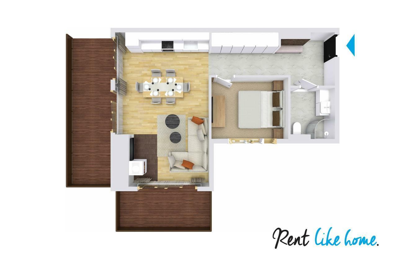 זקופאנה Rent Like Home - Goszczynskiego II מראה חיצוני תמונה
